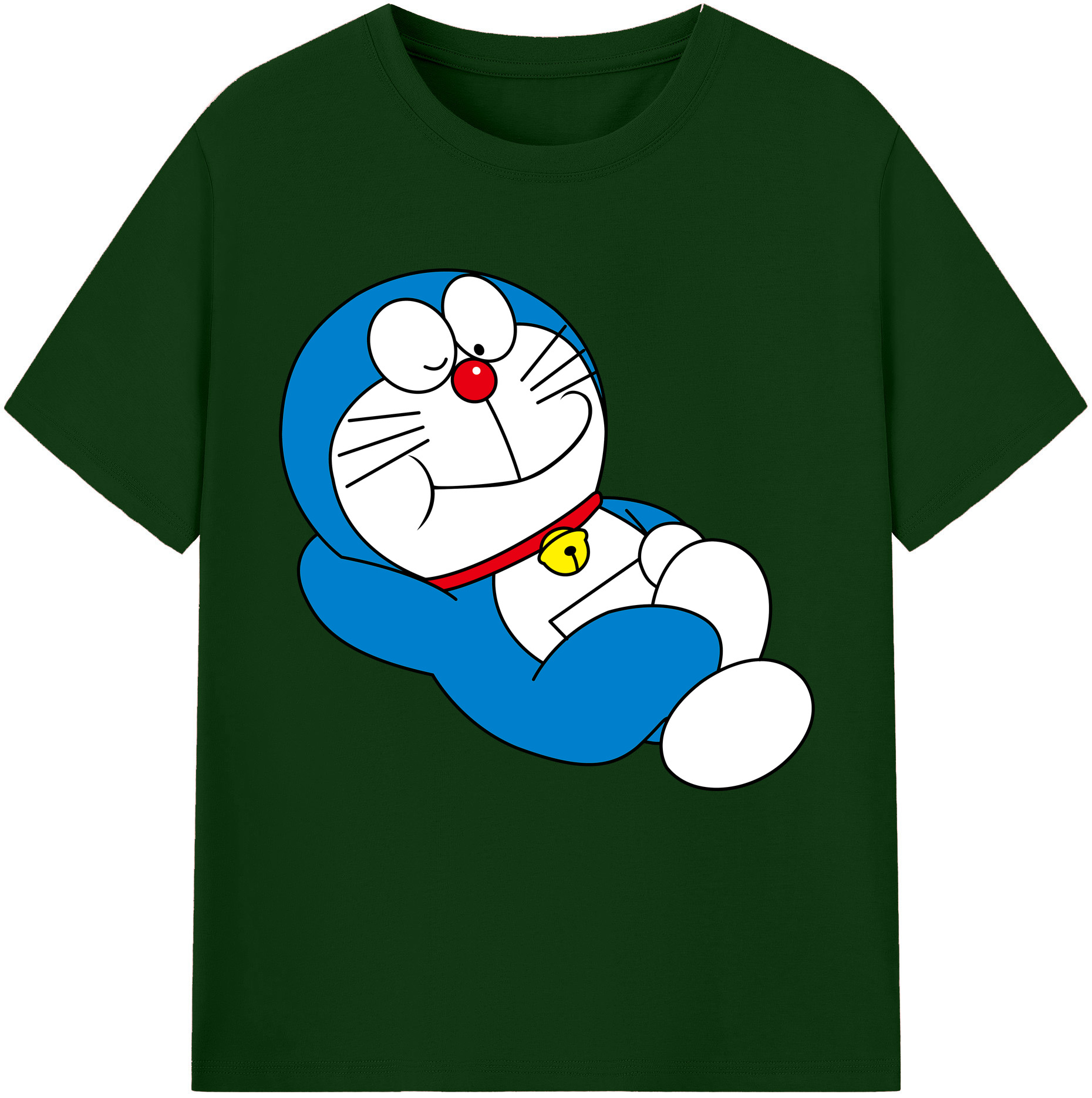 （画像用） ドラえもん Doraemon 綿100％半袖Tシャツ（フロントプリント）